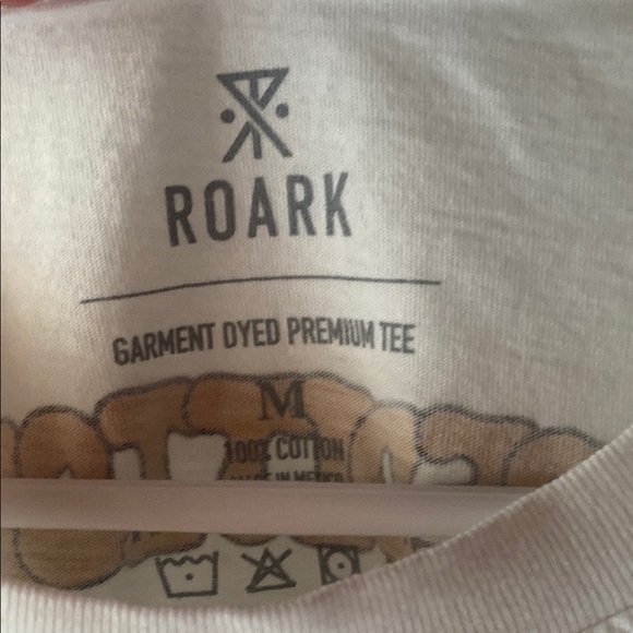 Roark Cream Graphic Tee for Men - Picture 2 of 7